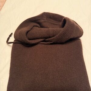 Babaton Dark Brown Turtleneck Sweater